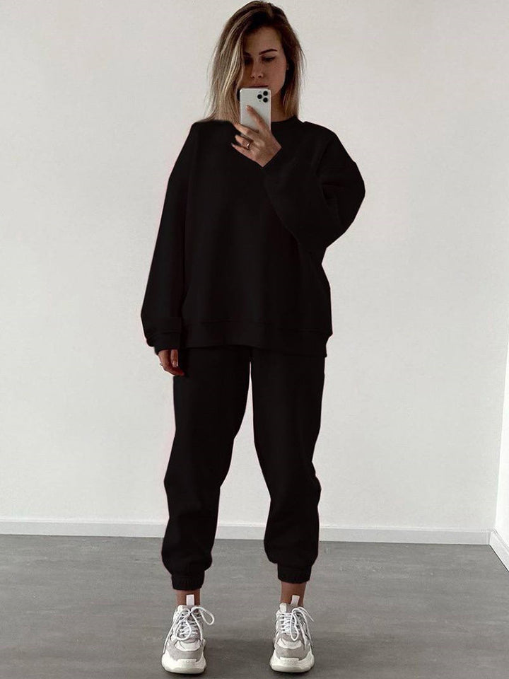 Damen bequemer und trendiger Sweatanzug Drune