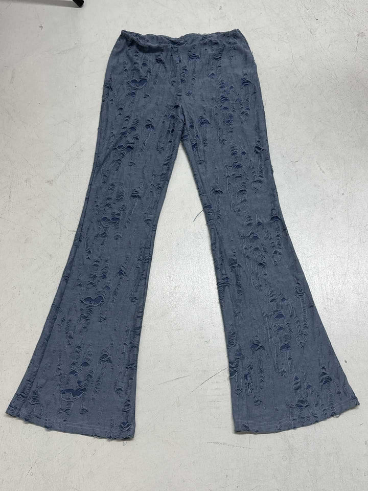 Damen Flared Jeans mit modischen Destroyed-Details Drune