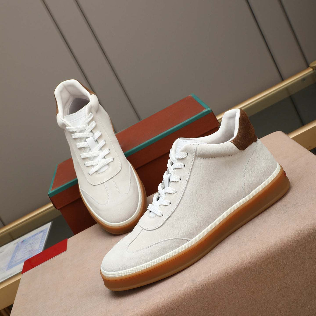 Damen Hochwertige Wildleder Sneakers mit komfortabler Dämpfung Drune