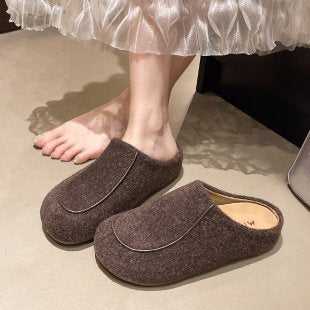 Damen Wohndeckenschuhe Drune