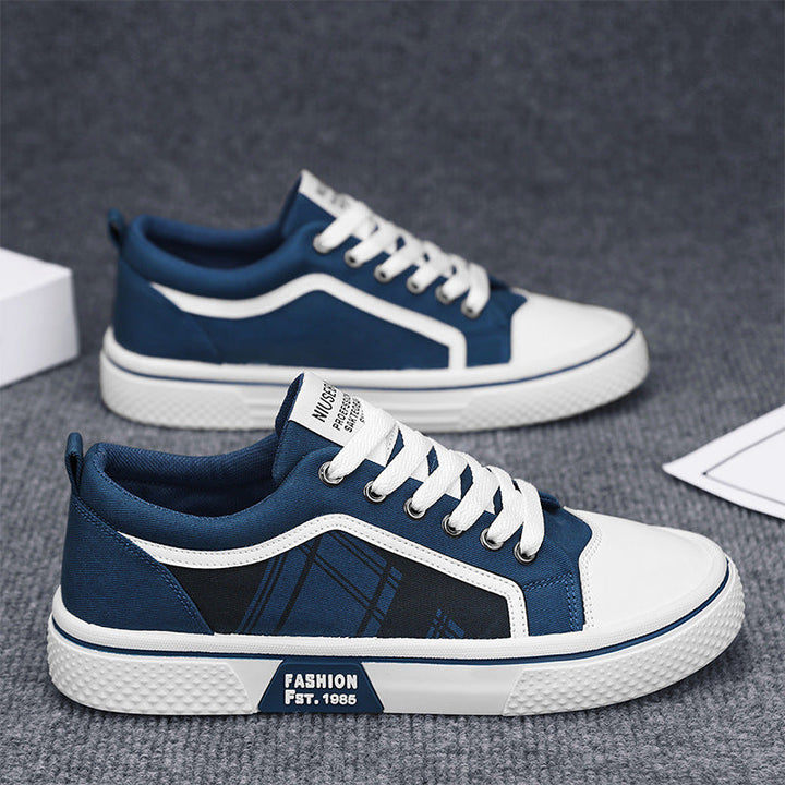 Damen Modische Low-Top Sneakers mit grafischen Akzenten Drune