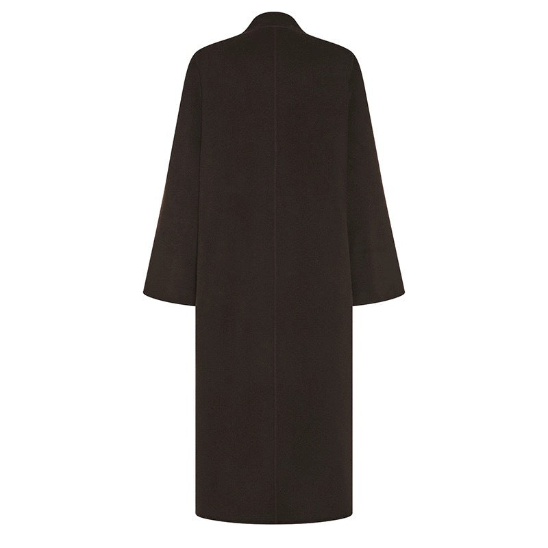 Damen Oversized Trenchcoat aus hochwertigem Wollmix Drune