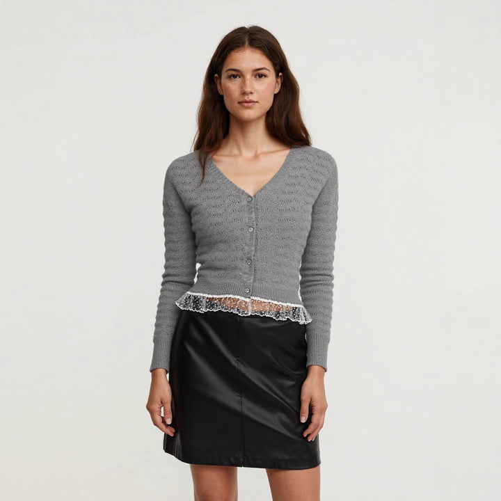 Damen Strickjacke Drune