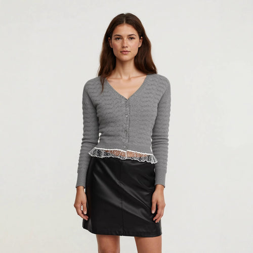 Damen Strickjacke Drune