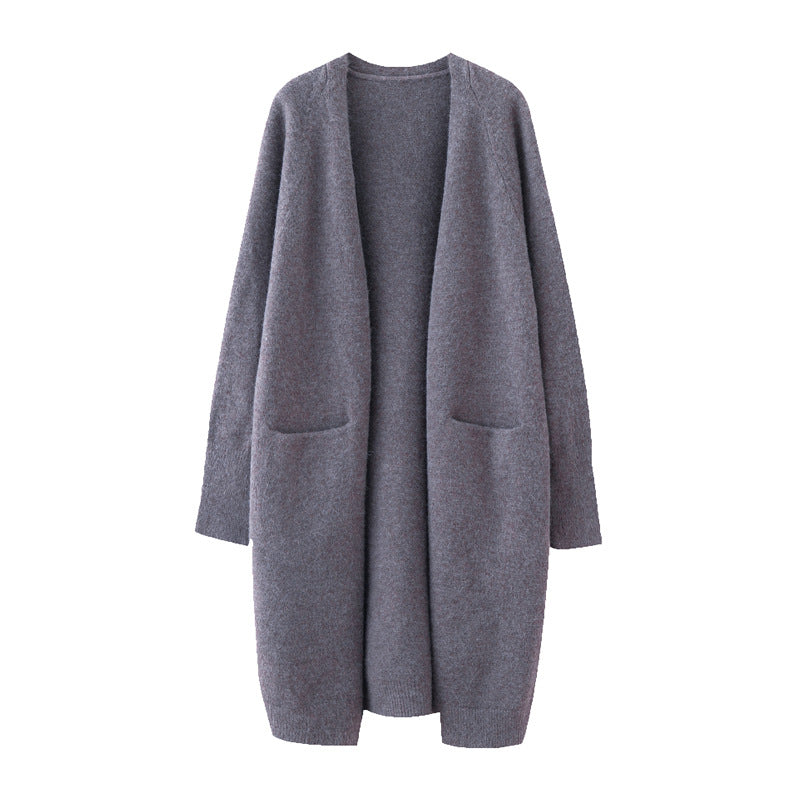Damen lässiger Longcardigan Drune