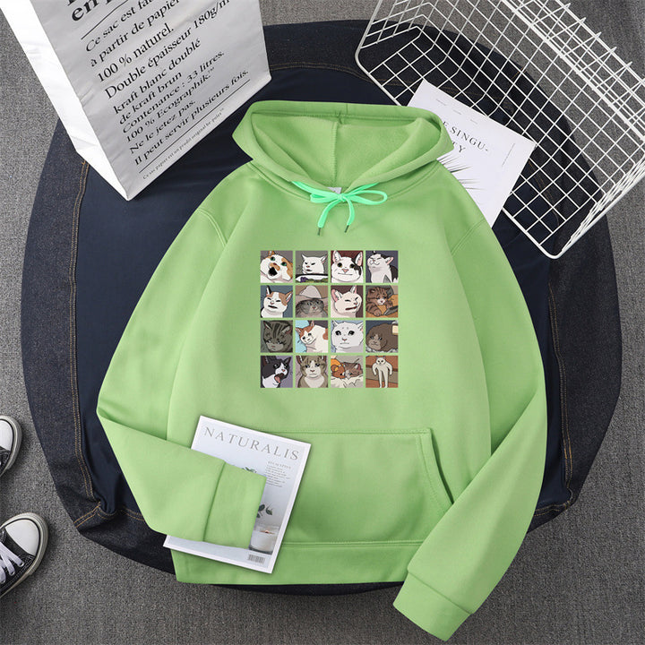 Damen Sweatshirt mit Tier-Motiv Drune