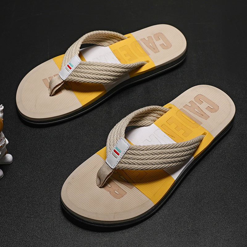 Herren Bequeme Flip-Flop Sandalen Drune