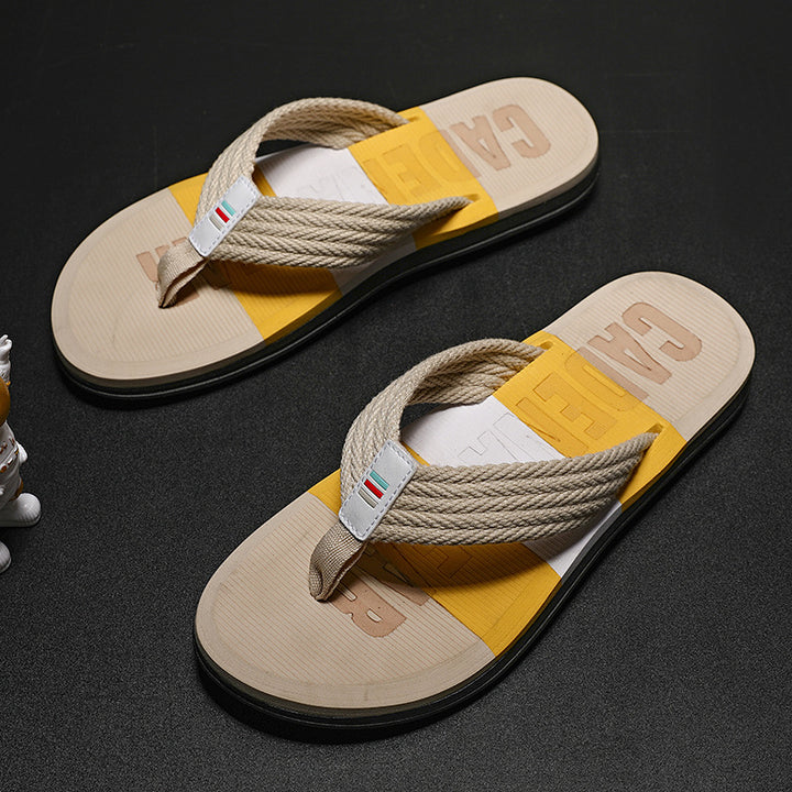 Herren Bequeme Flip-Flop Sandalen Drune