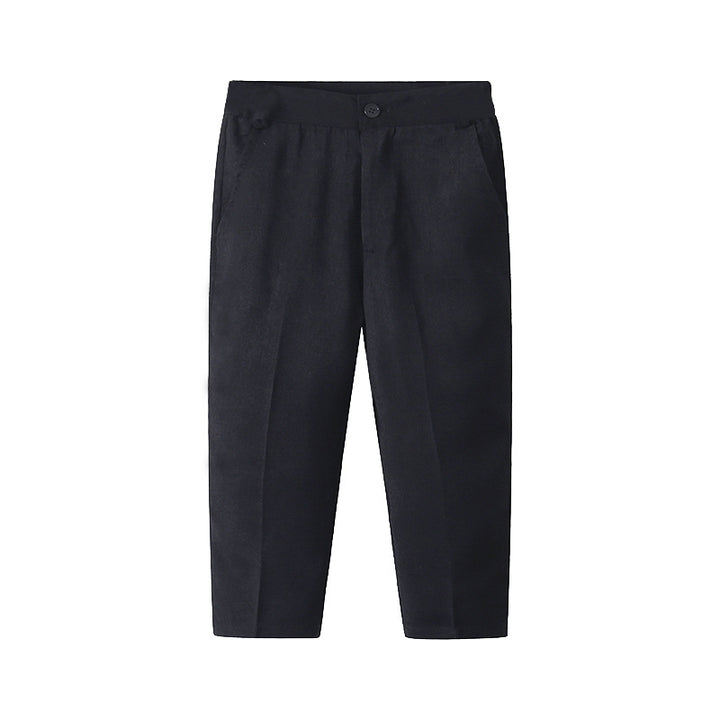 Damen Festlicher Anzug mit Hemd, Hose, Hosenträgern und Fliege Drune