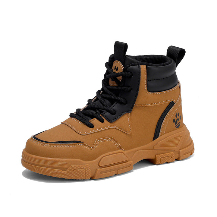Damen modische High-Top Sneakers mit atmungsaktiver Mesh-Oberfläche und robuster Laufsohle Drune