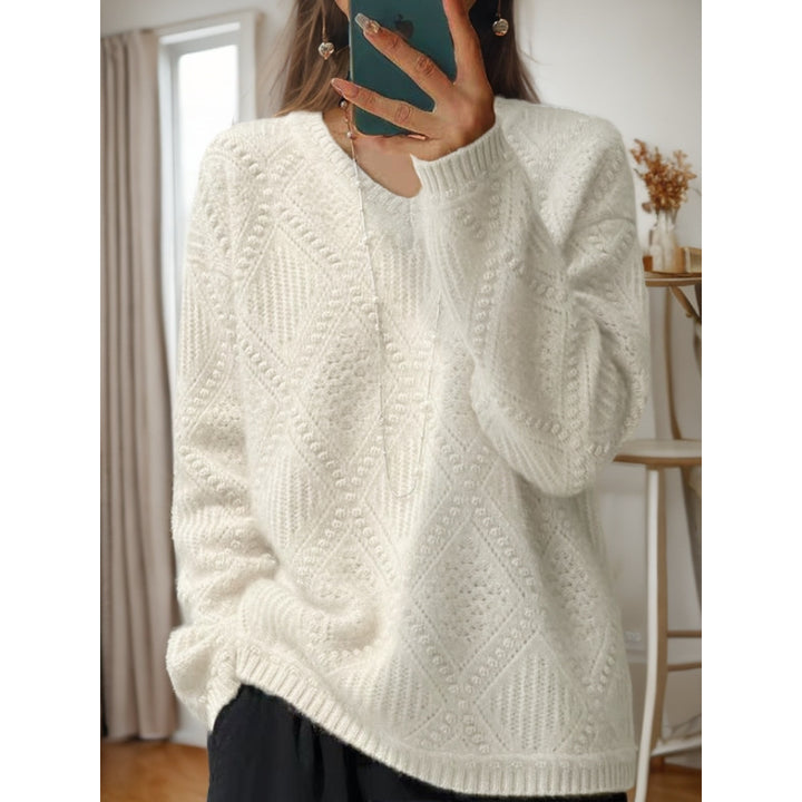 Damen Strickpullover mit strukturierter Verarbeitung und weichem Griff Drune