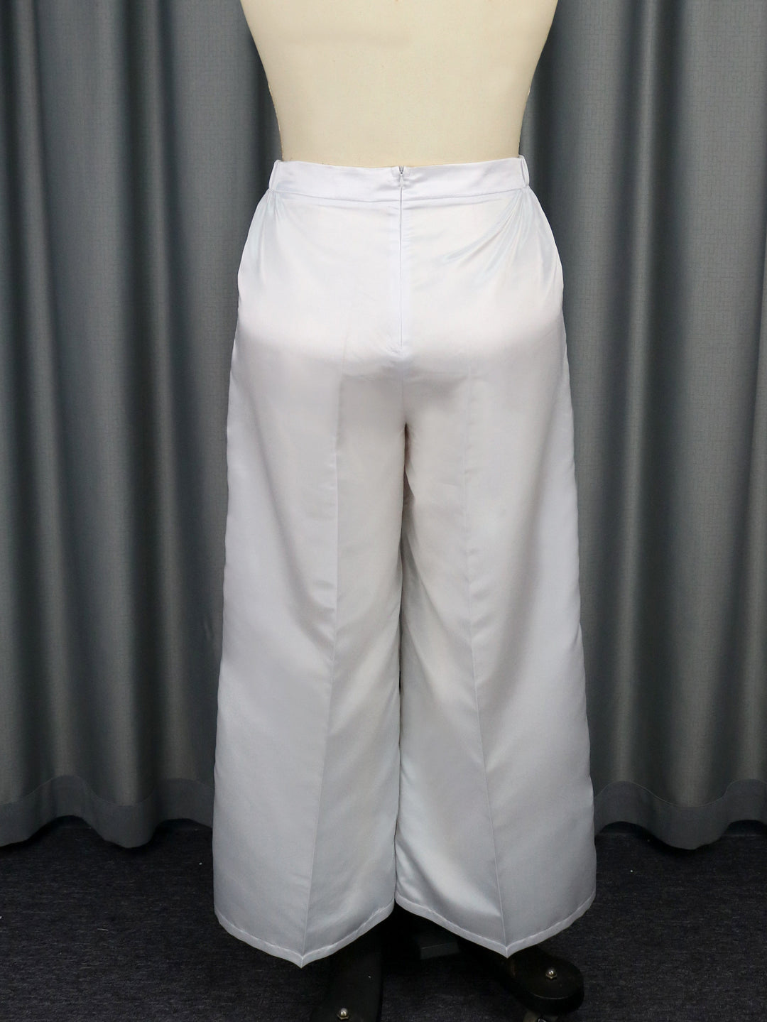Damen Elegante weit geschnittene Satin-Hose Drune