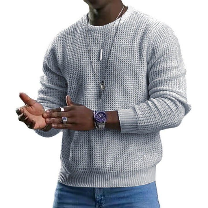 Herren Strukturierter Pullover Drune