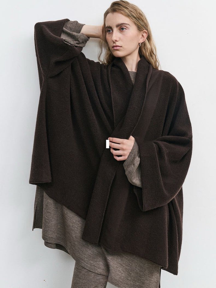 Damen eleganter strapazierfähiger Strickmantel Drune