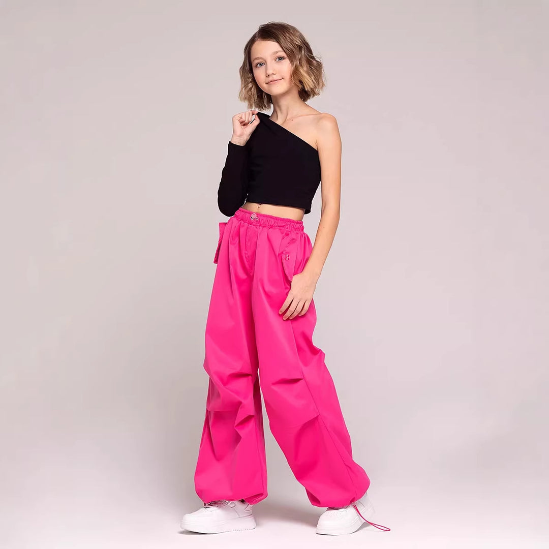 Damen Lässige und bequeme weite Hose Drune