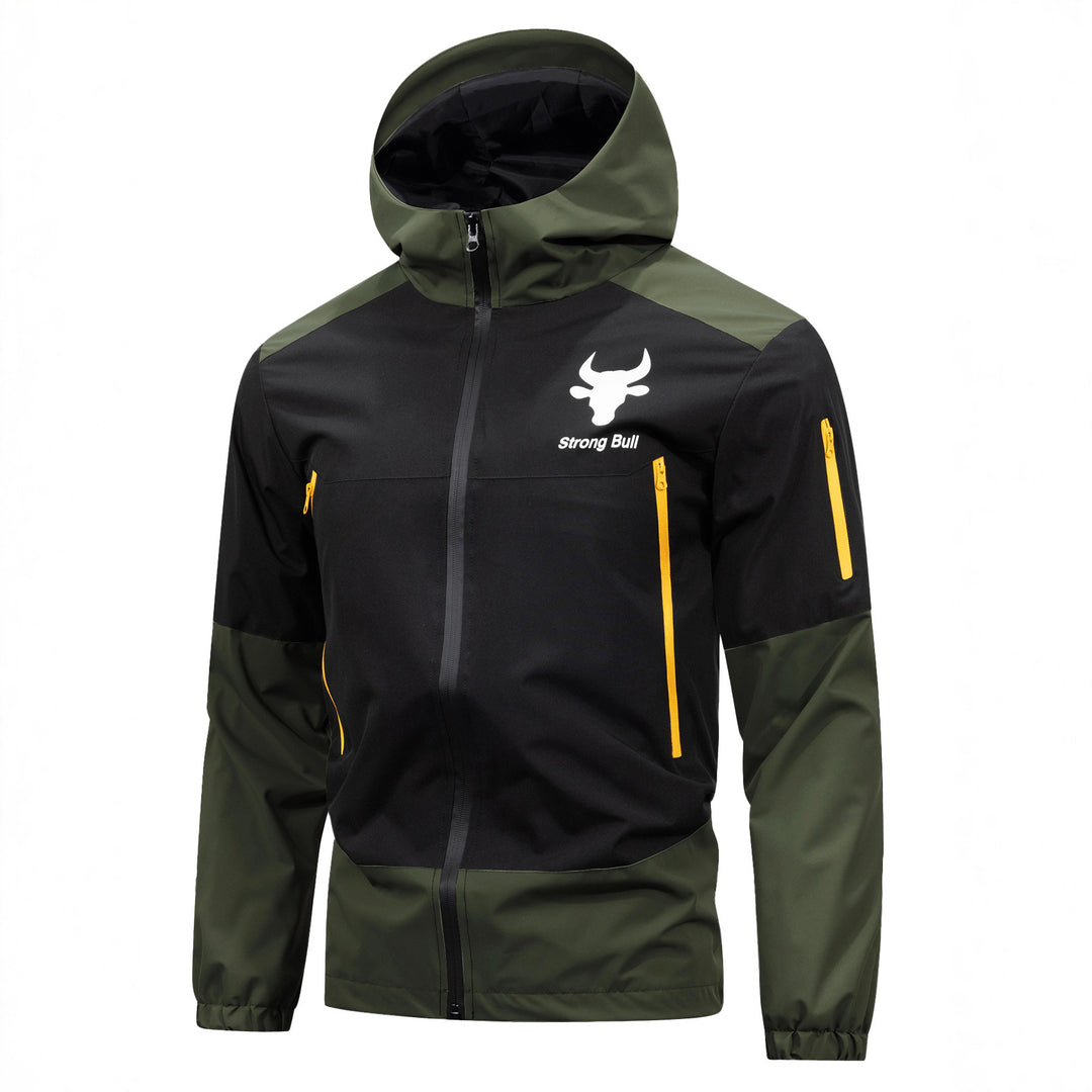 Herren funktionale Outdoor-Jacke Drune