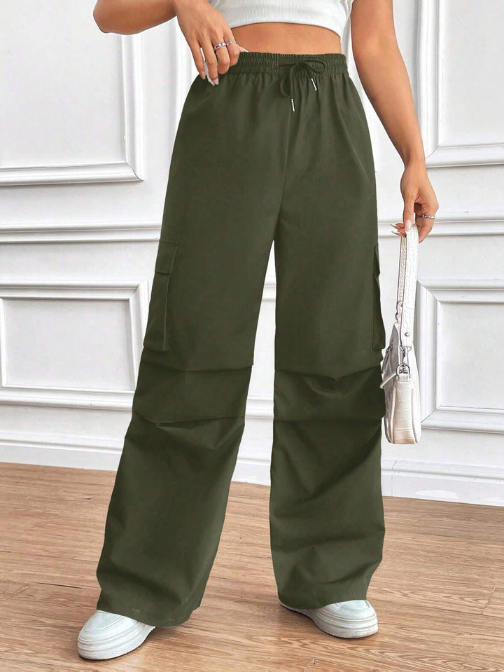 Damen Cargo-Hose mit hochmodernem Schnitt und praktischen Taschen Drune