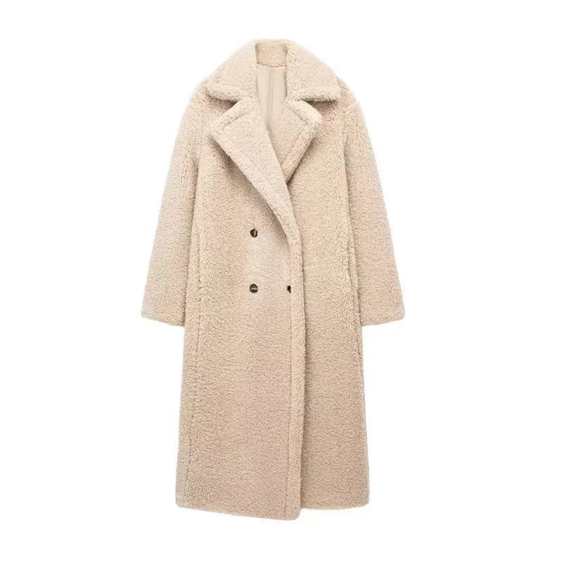 Drune | Lange Teddyjacke