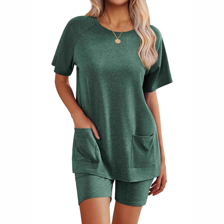 Damen Loungewear-Set mit angenehm weitem Schnitt und praktischen Taschen Drune