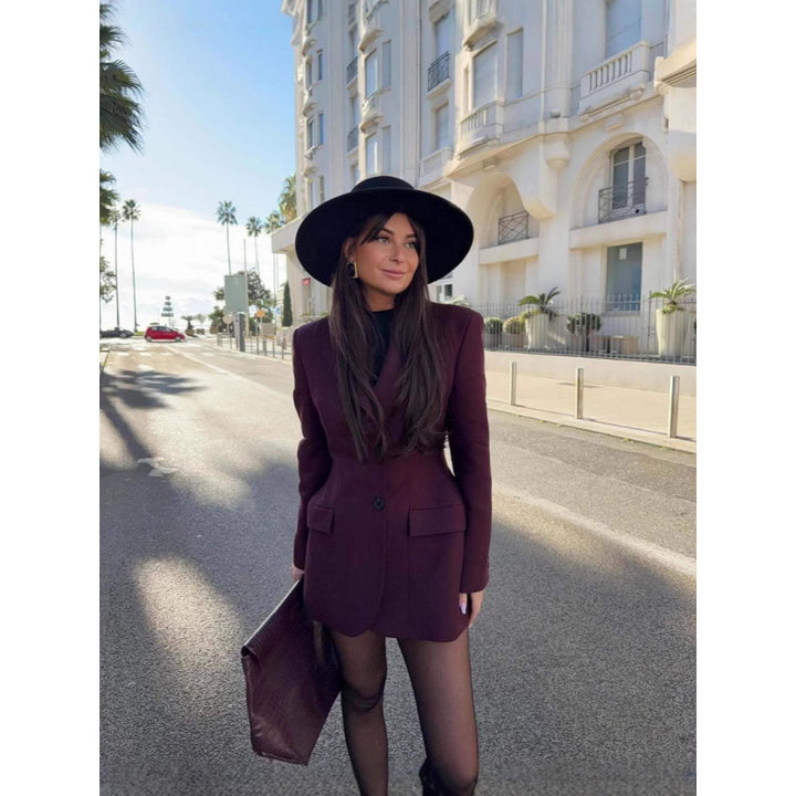 Damen Blazer mit elegantem Schnitt und modernen Steppdetails Drune
