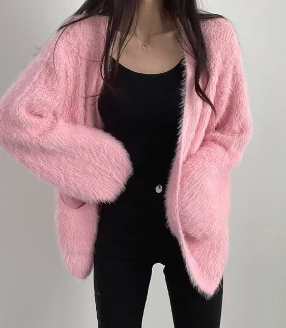 Damen Gemütliche und stilvolle Strickjacke Drune