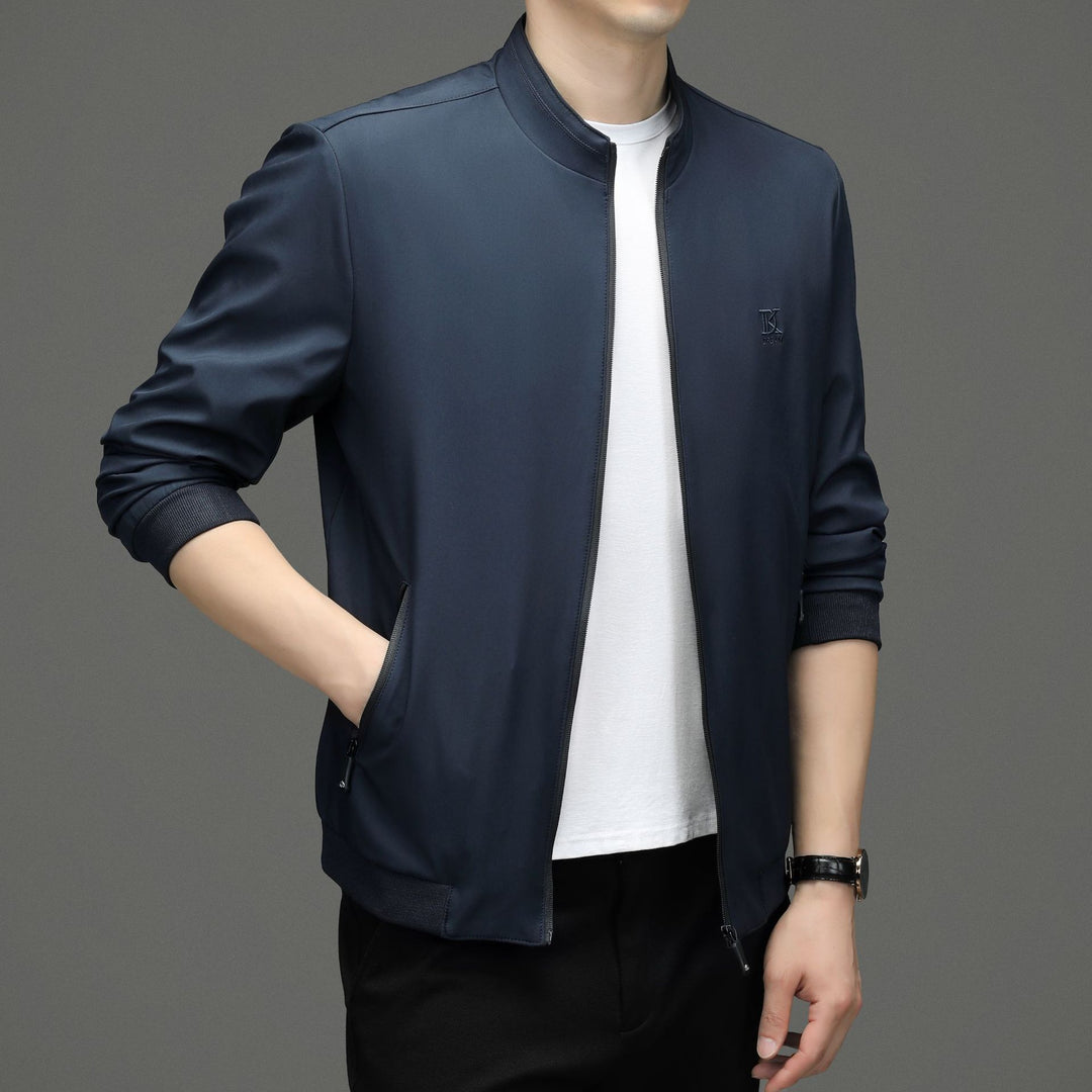 Herren leichte Blousonjacke mit modernen Details und schmalem Schnitt Drune