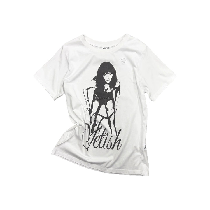 Damen Graphic Tee Drune
