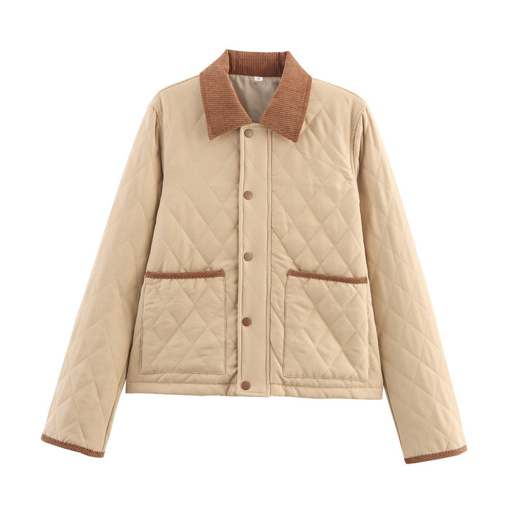 Drune | Damen Gequiltete Jacke Geprüfte Kragen