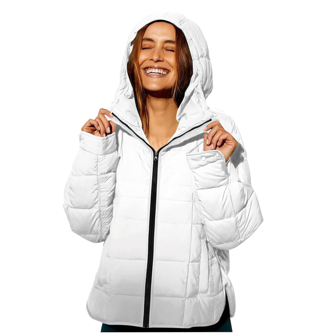 Damen Winterjacke mit abnehmbarer Kapuze und wasserabweisender Beschichtung Drune