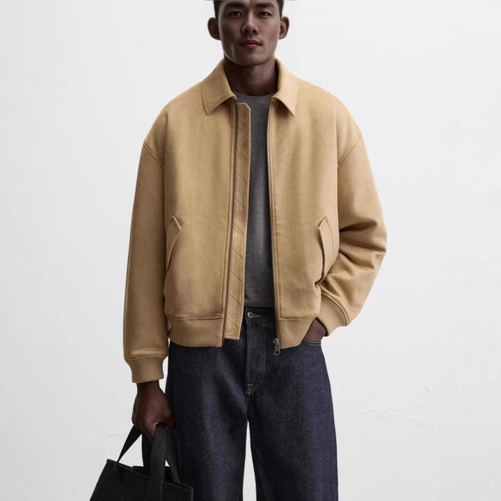 Herren lässige Steppjacke mit attraktivem Schnitt und praktischen Taschen Drune