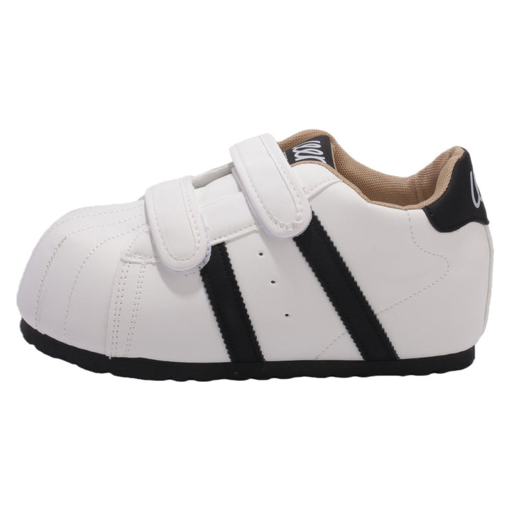 Damen Sneakers mit doppeltem Klettverschluss und gepolsterter Innensohle Drune