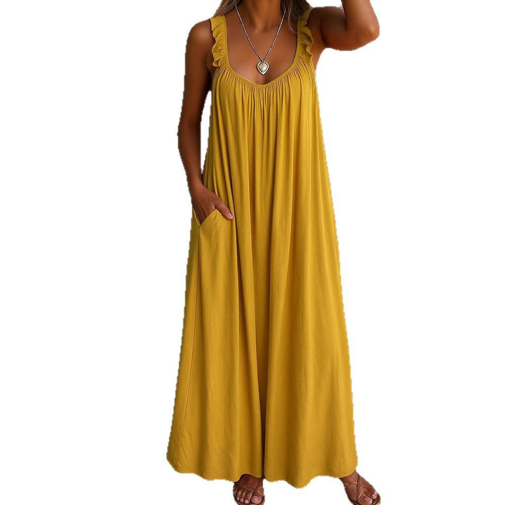 Damen Sommerliches Maxikleid Drune