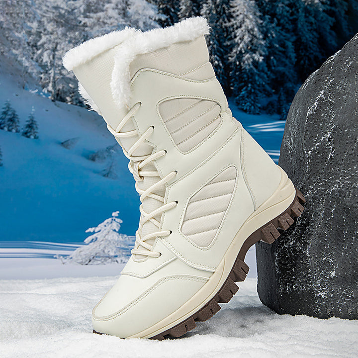 Damen Isolierte Stiefel mit rutschfester Sohle und weichem Innenfutter Drune