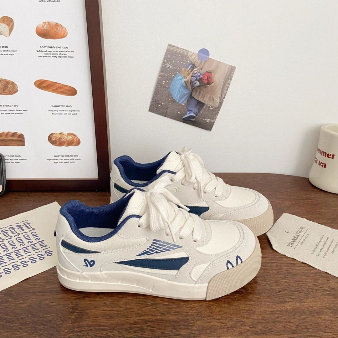 Damen Bequeme Sneakers mit kreativem Design und atmungsaktiver Oberflächenstruktur Drune