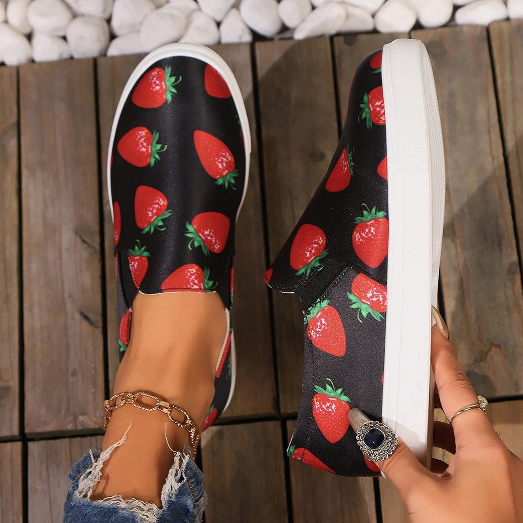Damen Freizeit-Sneaker mit sportlichem Motiv Drune
