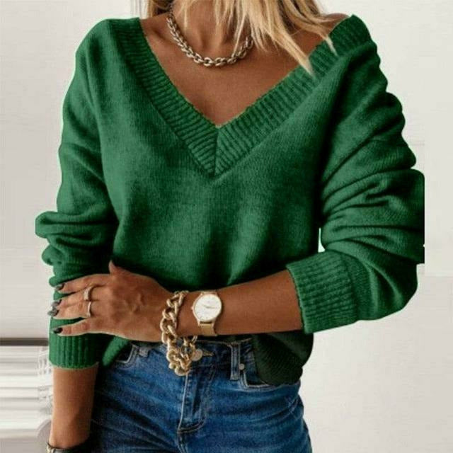 Drune | Pullover mit V-Ausschnitt