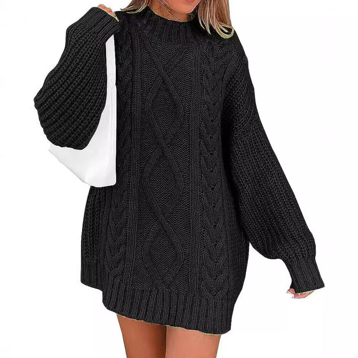 Damen Strickpullover mit oversized Schnitt Drune
