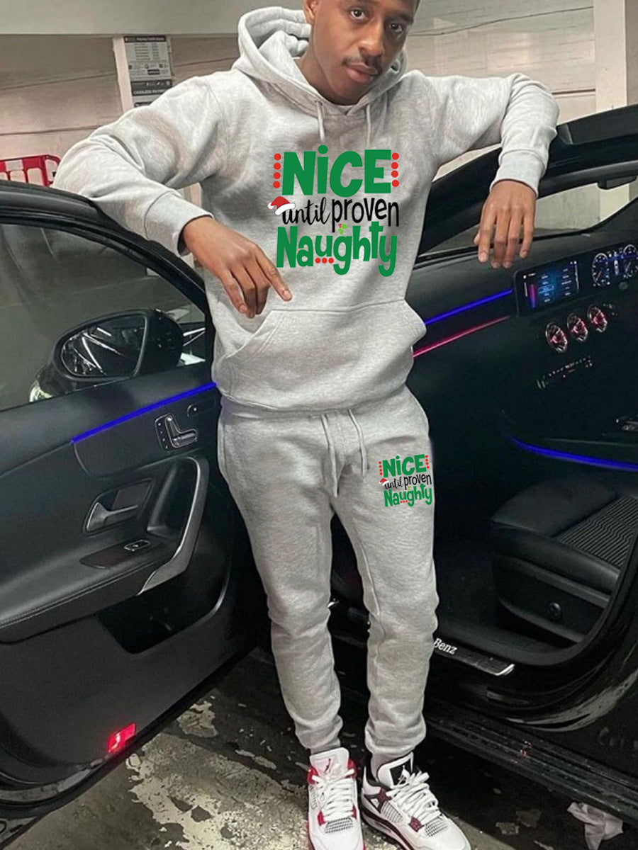 Damen Hoodie und Jogginghose Set mit humorvollem Aufdruck Drune