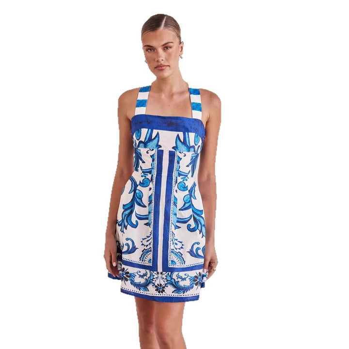 Damen Sommerkleid mit elegantem Design und praktischen Taschen Drune