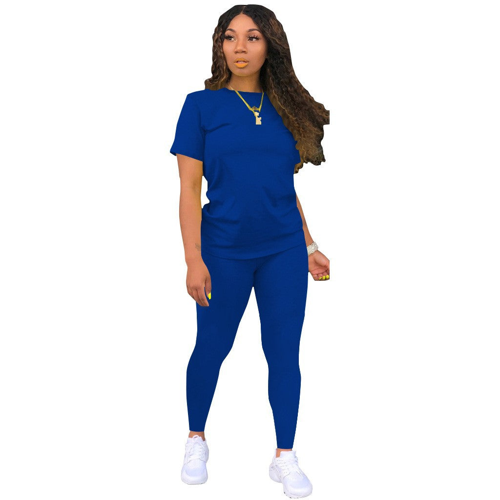 Damen Sportset mit T-Shirt und Leggings Drune