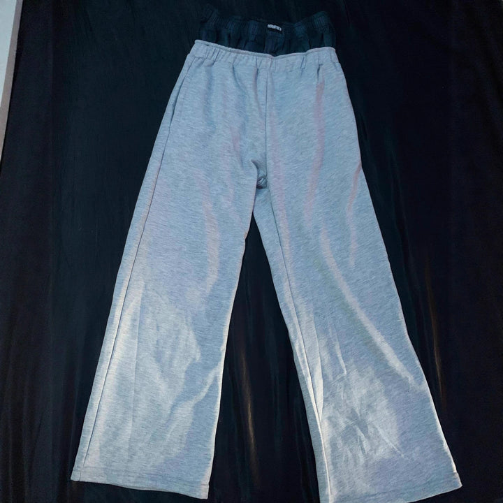 Damen weite Jogginghose mit elastischem Bund und hochwertiger Baumwolle Drune