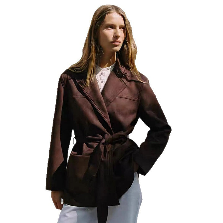 Damen modische Blazerjacke Drune
