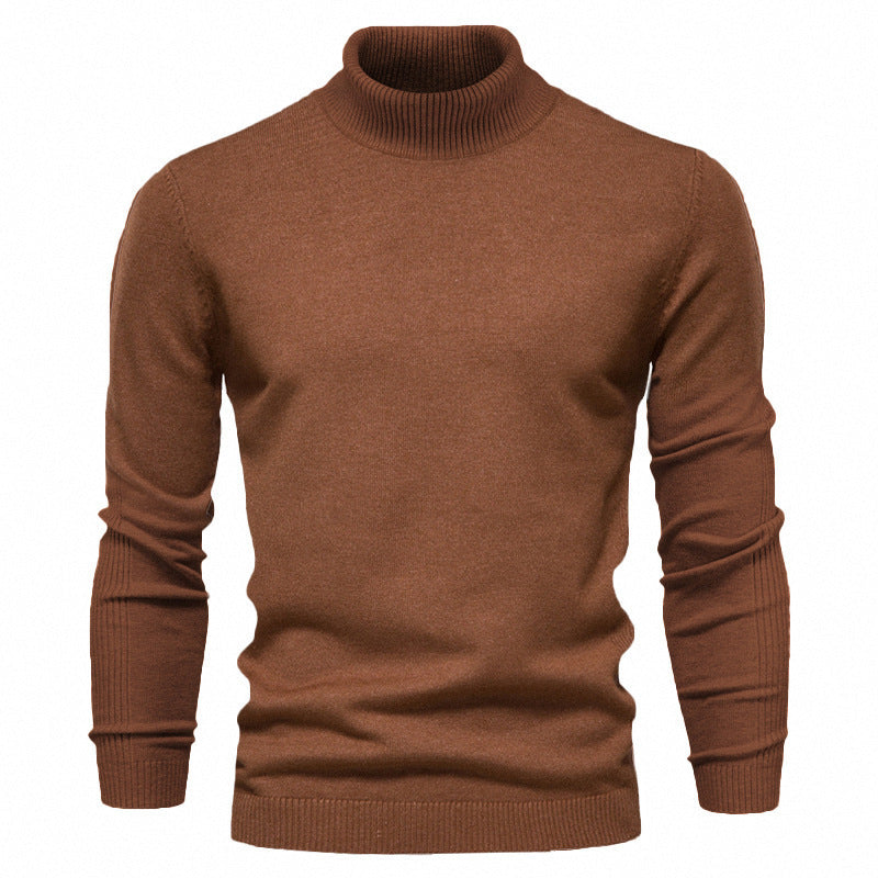 Herren Rollkragenpullover aus hochwertiger Wolle Drune
