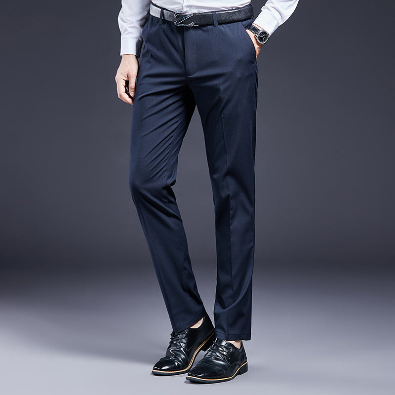 Herren elegante Anzughose aus hochwertigem Wollmix Drune