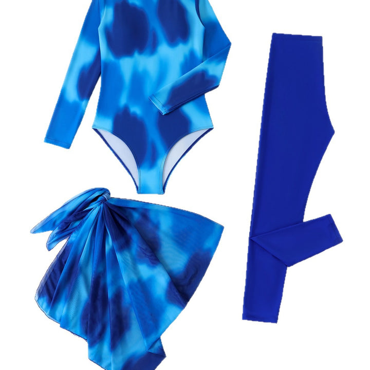 Damen sportlicher Schwimmanzug mit UV-Schutz Drune
