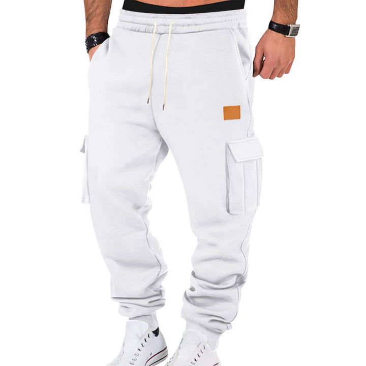 Herren Bequeme Cargo-Jogginghose mit elastischem Bund und praktischen Taschen Drune