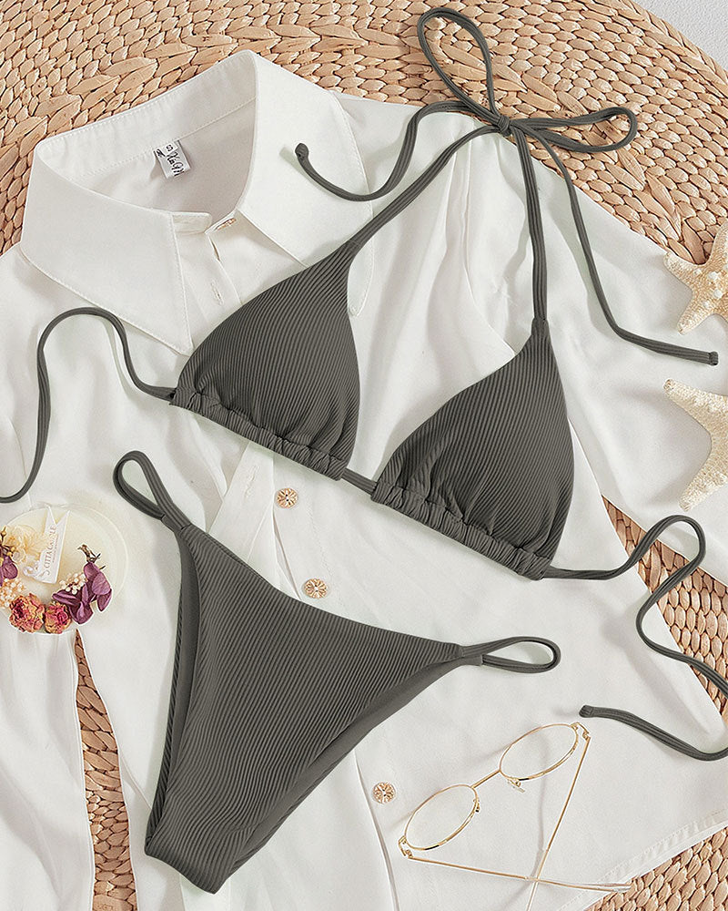 Damen Triangel-Bikini mit raffiniertem Bindesystem Drune