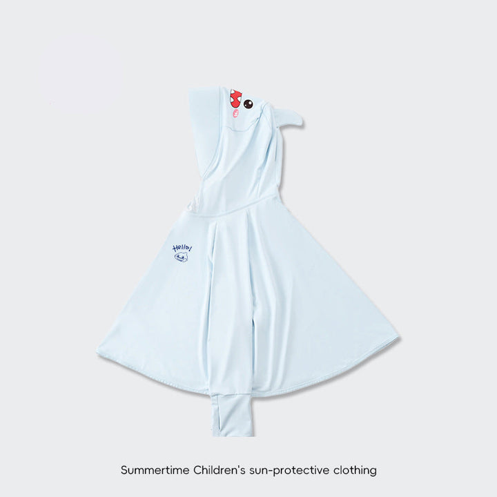 Damen UV-Schutzjacke mit Kapuze und weichem Material Drune