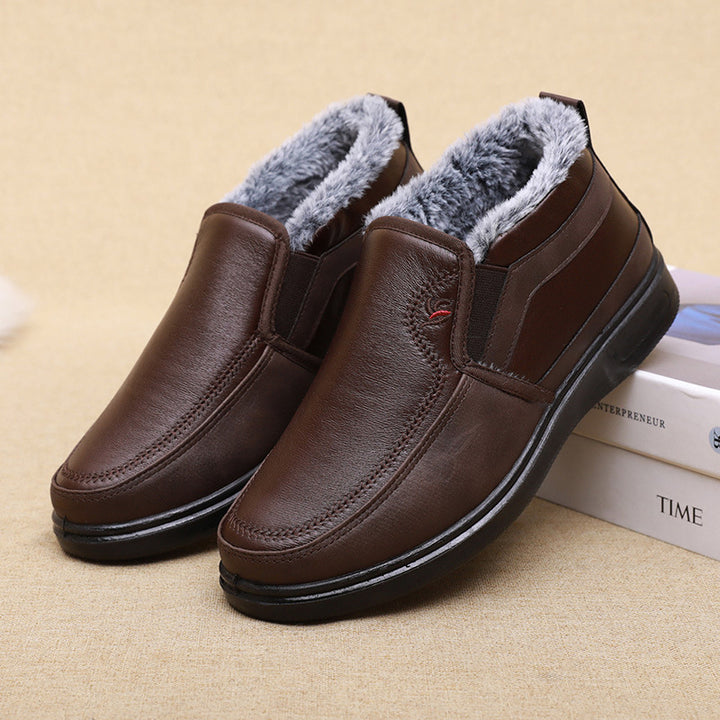 Herren warme Winterstiefel mit weichem Innenfutter Drune