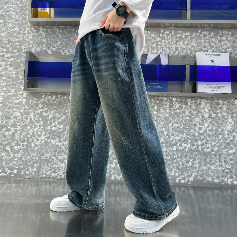 Damen weite Jeanshose Drune